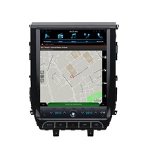 12.1 ''Android 10 Reproductor Para Carro pour Toyota Land Cruiser 2016 Tesla Style Écran Vertical DVD Lecteur De Voiture GPS Navigation