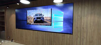 46-55 Zoll LCD-Videowand LED XXXX Videowand-Bildschirmkabinett mit Videowand-Prozessor und Controller