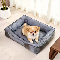 Coussin rafraîchissant pour animaux de compagnie en tissu Oxford imperméable, avec housse amovible et lavable, pour chats et chiens