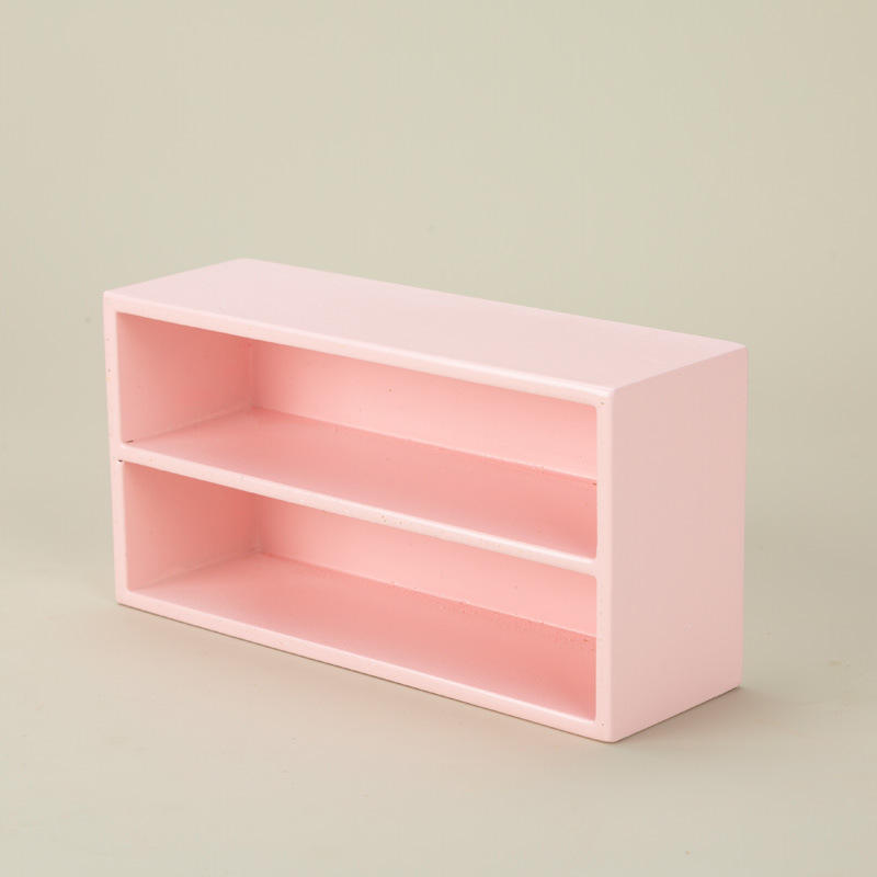 ตู้ล่างสีชมพู