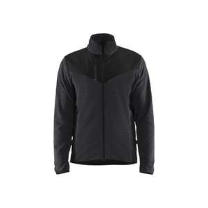 BLAKLADER - 594225369799XL Veste tricotée Softshell Gris foncé/Noir-VESTES DE TRAVAIL EAN 7330509852576 - Product Image 1