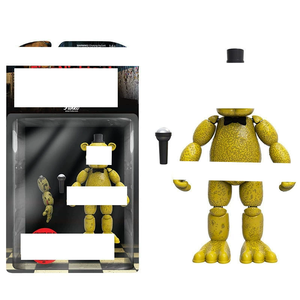 HY Nouveautés Figurine d'action <span class=keywords><strong>Freddy</strong></span> Five Nights at <span class=keywords><strong>Freddy</strong></span>'s, Modèle <span class=keywords><strong>de</strong></span> jouet FNaF, Ours <span class=keywords><strong>de</strong></span> <span class=keywords><strong>la</strong></span> <span class=keywords><strong>série</strong></span> Midnight, Jouet en PVC - Product Image 1