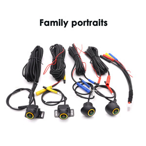 Caméra de recul panoramique AHD 1080P 360° avec capteur de recul, étanche IP68, vision nocturne pour <span class=keywords><strong>VW</strong></span>/A8 et Land Cruiser - Product Image 4