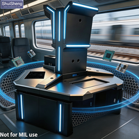 Console d'opérateur ferroviaire industrielle IEC61373 -40 ° Démarrage à froid pour application en armoire extérieure de type rail de piste