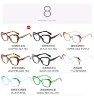 Lunettes de vue anti-lumière bleue surdimensionnées tendance pour femmes TR90 2026
