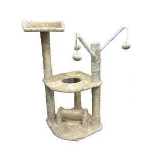 <span class=keywords><strong>คอน</strong></span><span class=keywords><strong>โด</strong></span><span class=keywords><strong>แมว</strong></span>พร้อมเสาข่วนทำจากป่านศรนารายณ์โครงสำหรับ<span class=keywords><strong>แมว</strong></span>ปีนเขาแบบอินเตอร์แอคทีฟ - Product Image 1