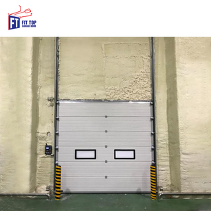 <span class=keywords><strong>Porte</strong></span> <span class=keywords><strong>sectionnelle</strong></span> <span class=keywords><strong>industrielle</strong></span> High Lift utilisée dans l'entrepôt usine atelier centre logistique <span class=keywords><strong>porte</strong></span> basculante isolée - Product Image 6