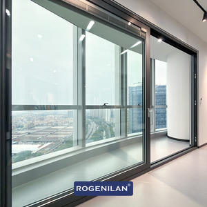 Portes coulissantes et élévatrices extérieures Rogenilan Florida Hurricane, portes patio en aluminium à triple vitrage - Product Image 5