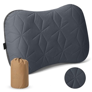 Lightweight Ergonomic Ultralight Inflatable Camping <strong>Pillow</strong> with Removable Cover Waterproof Washable for Hiking and Camping - Product Image 1