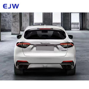 Kit carrosserie en plastique Trofeo Design <span class=keywords><strong>2021</strong></span> pour Maserati Levante 2013+ - Amélioration du pare-chocs avant et arrière, jupes latérales avec calandre - Neuf - Product Image 6