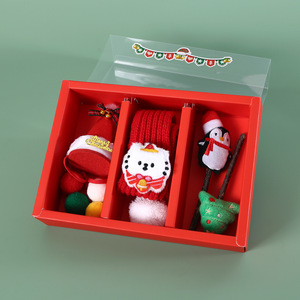 Interactive Eco-Friendly <b>Cat</b> Chew Toy Set Santa Claus Tree Hat <b>Bow</b> <b>Tie</b> <b>Collar</b> Teaser Wand Plush Christmas Pet Toy - Product Image 5