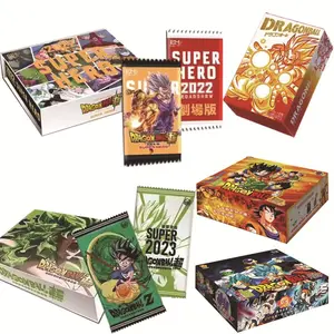 New Dragon Ball Rare Cards Packs Super Saiyan TCG Rare Trading Collection Card Anime Diamond Flash Carte for Children Gift Toys