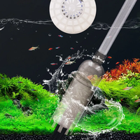 Accessoires d'aquarium en gros : Changeur d'eau pour aquarium, outils de nettoyage durables, nettoyeur de gravier, pompe à siphon en plastique portable