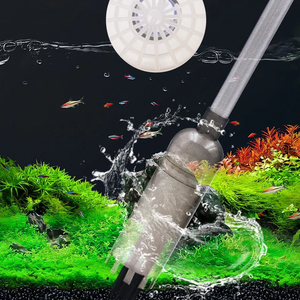 Wholesale <strong>Aquarium</strong> Accessories Fish Tank Water Changer Durable Cleaning Tools Fish Tank <strong>Gravel</strong> Cleaner Plastic Pump Siphon - Product Image 4