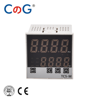 CG TC5 Series Contrôleur de température intelligent à affichage numérique AC220-240V entrée universelle Double sortie Thermostat de contrôle PID