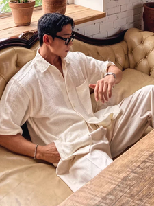 Camisas <span class=keywords><strong>de</strong></span> <span class=keywords><strong>Lino</strong></span> 100% Natural para <span class=keywords><strong>Hombre</strong></span>, Ropa <span class=keywords><strong>de</strong></span> <span class=keywords><strong>Lino</strong></span>, <span class=keywords><strong>Conjunto</strong></span> <span class=keywords><strong>de</strong></span> <span class=keywords><strong>Lino</strong></span>, Más <span class=keywords><strong>de</strong></span> 300 Colores Disponibles, Personalización <span class=keywords><strong>de</strong></span> GSM y Estilo, Servicio OEM/ODM DDP, Cáñamo - Product Image 3