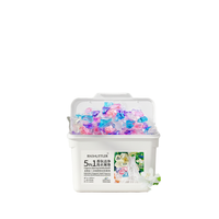 Offre Spéciale : Capsules de lessive jetables 5-en-1 de 8g, parfum floral, avec film hydrosoluble pour le lavage en machine des vêtements
