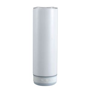Gobelet isotherme en acier inoxydable 20 oz avec haut-parleur Bluetooth, blanc vierge pour sublimation, couleurs mélangées DIY pour l'extérieur - Product Image 3