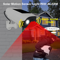 Lampe solaire avec détecteur de mouvement, sécurité avec caméra de surveillance CCTV pour ferme