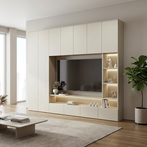 <span class=keywords><strong>Meuble</strong></span> TV moderne, table basse réglable, <span class=keywords><strong>meuble</strong></span> <span class=keywords><strong>de</strong></span> salon en verre, support mural pour divertissement, prix économique, salle à manger - Product Image 1
