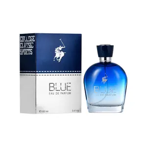 Venta al por mayor 100mL OEM perfumes marca original Aromatic perfume de los hombres Polo Blue perfume