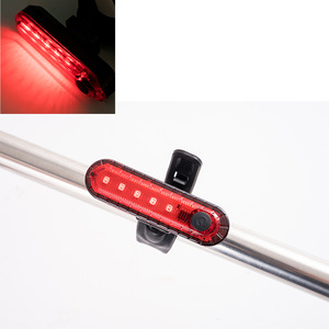 Yueli Bicycle Taillight <b>USB</b> <b>Rechargeable</b> COB LED High Brightness Safety <b>Light</b> Outdoor Cycling Gear Waterproof IPX4 - Product Image 1
