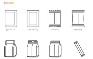 Machine à emballer verticale automatique d'emballage de bonbons multifonctionnelle pour remplir et sceller les gommes pour l'emballage alimentaire dans des sacs - Product Image 4