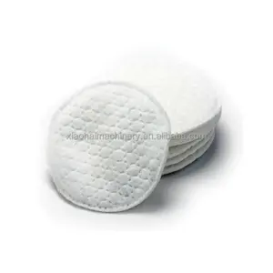 Good quality Round Cotton Pads Making machine Factory price makeup cotton pad machine Automatic facial puff making machine