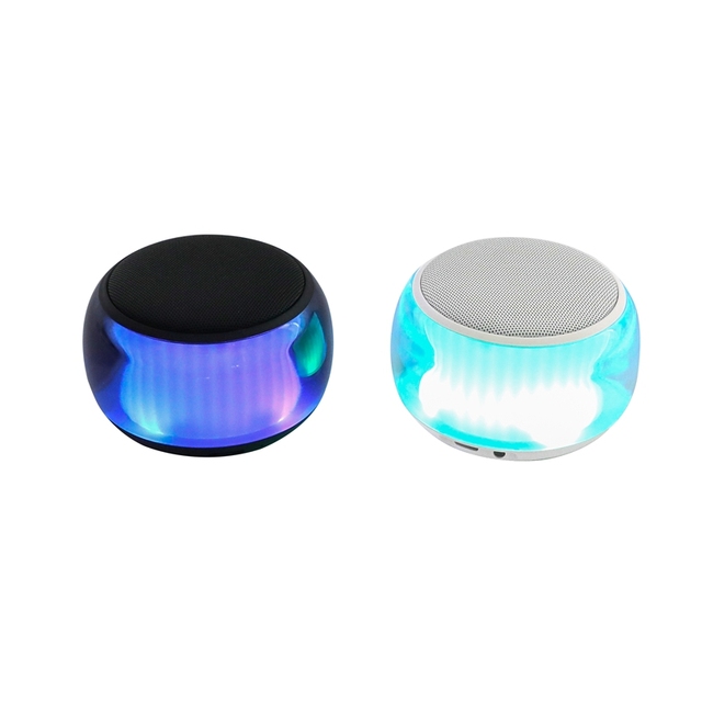 Home Mini Speaker Waterproof Speaker LED Light Mobile Phone Outdoor Multi-function Smart Travel Portable Speakers
