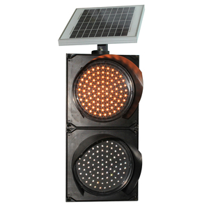 Feux rouges et verts de <span class=keywords><strong>8</strong></span> pouces à télécommande solaire pour portes automatisées, routes privées et entrées principales - Product Image 6
