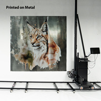 TWF1000 China 2-en-1 mercado bajo precio plotter máquina de pared 3D impresora de inyección de tinta para la impresión