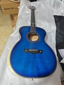 Guitarra Acústica Folk <span class=keywords><strong>St</strong></span>. <span class=keywords><strong>Paul</strong></span> Guitars SOM580 para Fingerstyle con Fondo y Lados de Arce, Madera Sólida, 39 Pulgadas - Product Image 4
