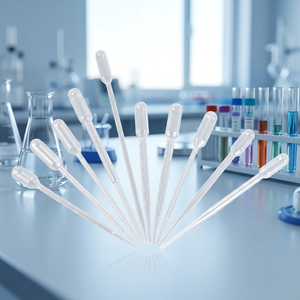Pipettes jetables 3 ml en plastique, compte-gouttes de transfert, pipettes Pasteur en PP - Product Image 3