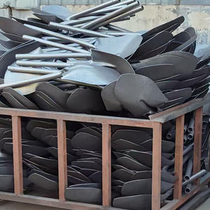 Bêche de jardin à manche en bois de frêne, lame en acier au carbone, outil manuel pour l'entretien des pelouses et le jardinage à domicile - Product Image 5