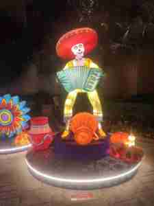 Lanterna di Halloween a Grandezza Naturale per Decorazione Giardino, Arco con Scheletro Umano Gigante, Lanterna per Festival di Halloween all'Aperto - Product Image 5