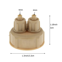 Générateur de CO2 pour aquarium, réacteur de dioxyde de carbone, diffuseur d'air pour aquarium, bouchon de bouteille à vis rapide, pièces et accessoires