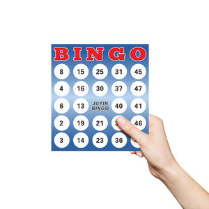 Venta caliente al por mayor número de tarjetas de papel de tarjetas de <span class=keywords><strong>bingo</strong></span> Personalizadas Impresión <span class=keywords><strong>digital</strong></span> <span class=keywords><strong>Bingo</strong></span> tirar pestañas para niños - Product Image 1