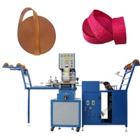 Machine automatique de gaufrage de rubans, d'impression de logos sur rubans, de marquage de bandes élastiques et de tamponnage textile