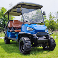 Golf Cart 6 Seater Golf Cart Electric 5kw Golf Cart 4 2 Lithium Ion Golf Cart 6 Seats
