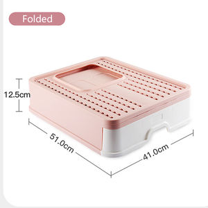 ZMaker Faltbare Katzen toilette Haustier Toilette Elegante Katzen toilette Haus - Product Image 3