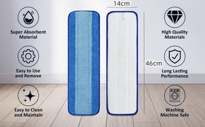 Nouvelle arrivée : Serpillière électrique à vapeur rectangulaire en microfibre pour accessoires d'aspirateur IRobots <span class=keywords><strong>Braava</strong></span> <span class=keywords><strong>Jet</strong></span> 240 241 - Product Image 6