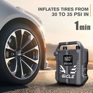 Pompa Elettrica per Tenda Gicle 883H 60Psi, 12V DC con Connettore Auto, Alta Pressione a Doppio Stadio, Spegnimento Automatico, Portatile per Paddle - Product Image 3