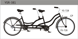 Bicicleta de paseo en la playa, bici de conferencia de 26 pulgadas, 700c, turismo, familiar - Product Image 6