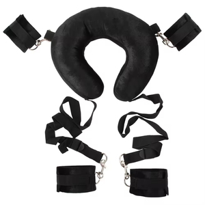 Conjunto de Equipamentos de Bondage BDSM Erótico para Adultos, Algemas Femininas Removíveis, Algemas de Travesseiro com Kit de Cordas, Brinquedos Sexuais para Mulheres - Product Image 2
