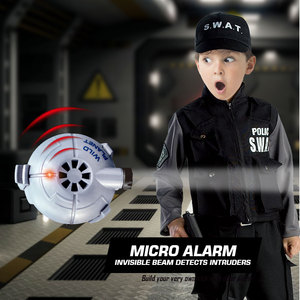 <span class=keywords><strong>Juguetes</strong></span> de Inteligencia BigLittleFun, Mini Escucha Telefónica, Alarma, Juguete de Disfraces de Policía, Plástico, Certificado EN71, Educativo para Niños de <span class=keywords><strong>5</strong></span> a 7 <span class=keywords><strong>Años</strong></span> - Product Image 2