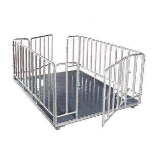 Báscula de ganado de alta calidad, báscula de tierra gruesa, pequeña, 1 tonelada, 3 toneladas, pesaje de ganado y ovejas, báscula de granja - Product Image 1