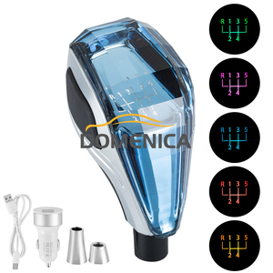 Manopla de Câmbio Universal de Cristal para Carro, Alavanca Modificada, Bola de Mão com Luz LED Multicolorida para Toyota, Hyundai, Mazda, VW e Outros - Product Image 2