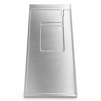 Plaque froide soufflée en alliage d'aluminium à liaison par rouleaux pour dissipation thermique de station de base 5G, spécifications personnalisées
