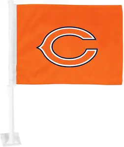 Penjualan laris kustom bendera jendela mobil tim Chicago Bears football