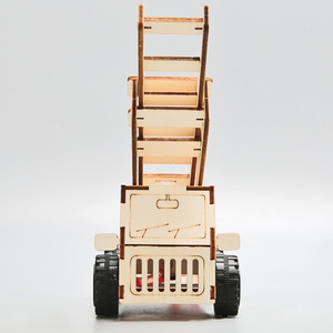 Escalera <span class=keywords><strong>de</strong></span> Madera Pequeña para Ciencia y Tecnología T-M167 DIY 0-3M, Materiales Educativos para Experimentos y Enseñanza al por Mayor - Product Image 5